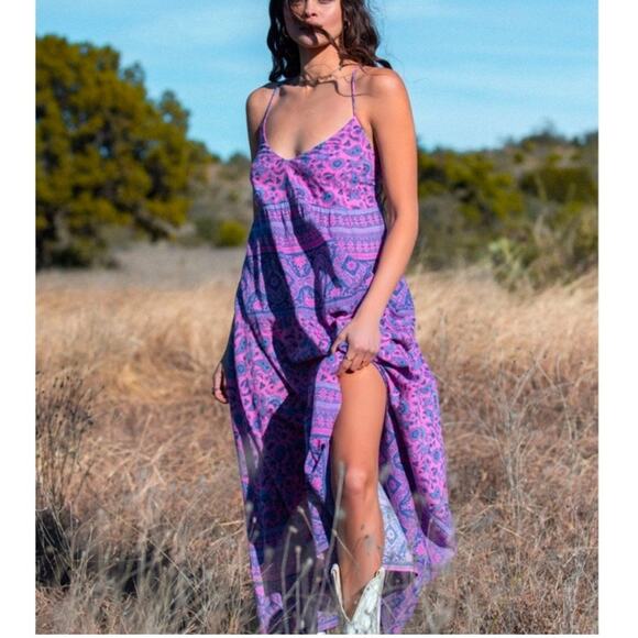 Spell and the Gypsy Collective Journey Strappy Maxi Dress - Picture 1 of 15
